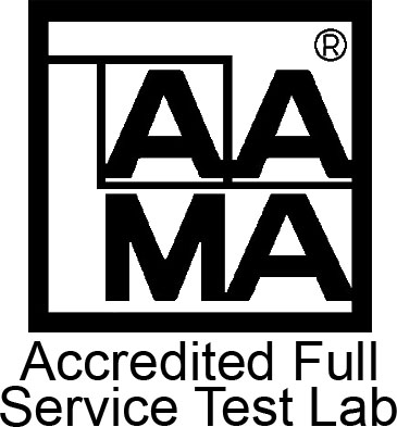 Blue Quality Services is a AAMA Accredited Laboratory 