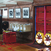 Lee Nelson Hall Whole Building Air Leakage Testing