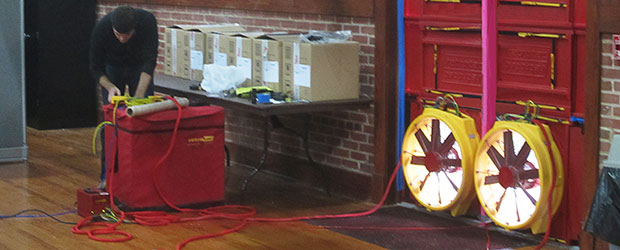 Wholle Building Air Leakage Testing