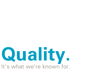 Quality. It's what we're known for at Blue Quality Services